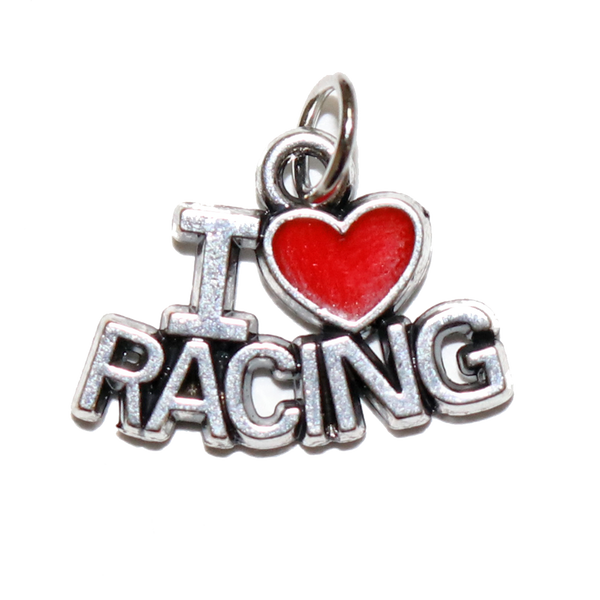 Racing Number Charms