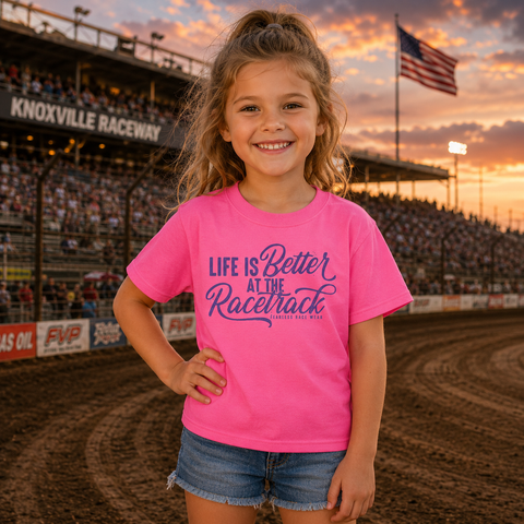 Life is Better at the Racetrack  - Youth Tee