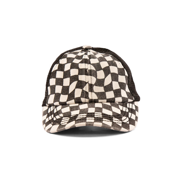 Checkered Flag Trucker Hat