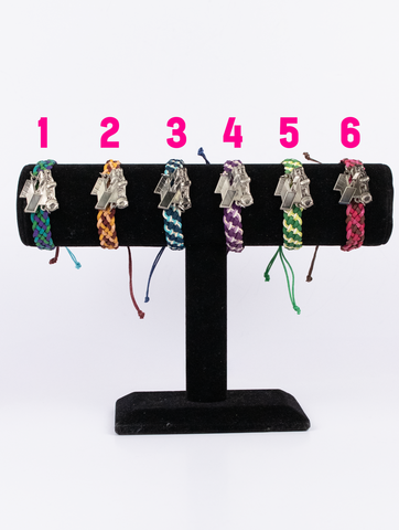 Braided Racer Cord Bracelet