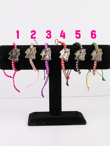 Racer Spirit Charm Bracelet