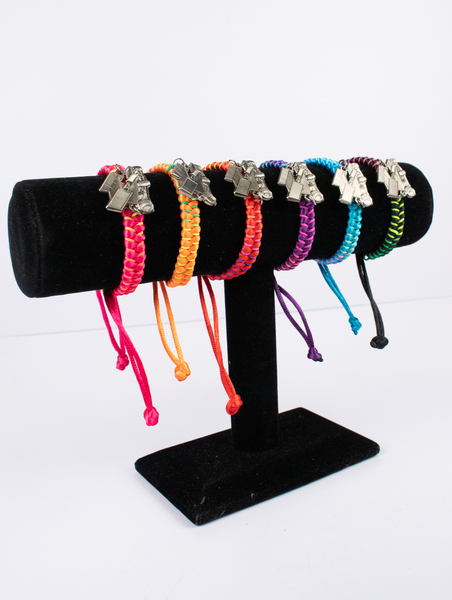 Braided Bracelet with Sprint Charm