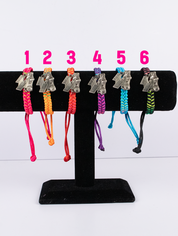 Braided Bracelet with Sprint Charm