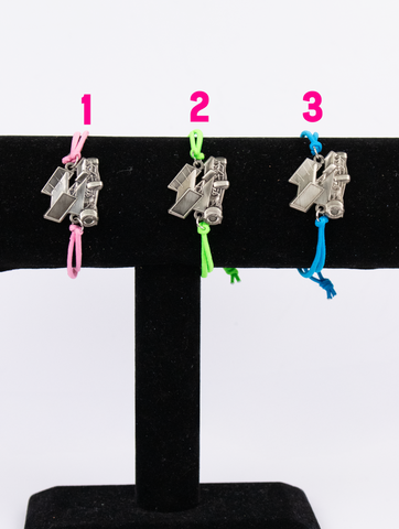 Neon Sprint  Car Cord Bracelet