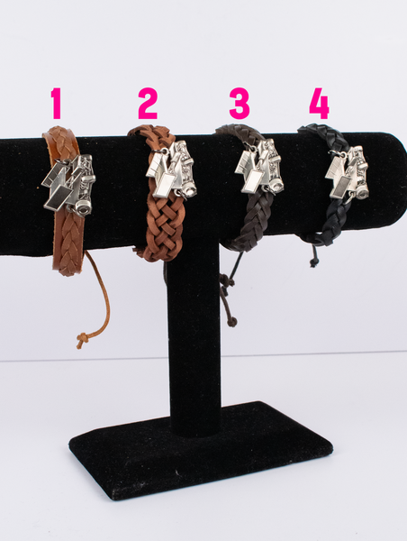 Braided Trackside Sprint Car Bracelet