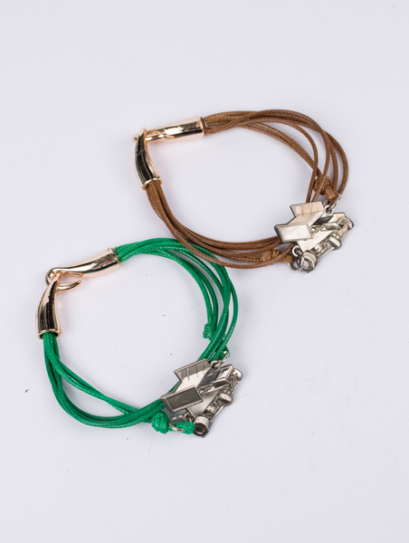 Gold Hook Sprint Car Bracelet