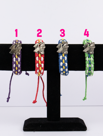 Speed Grid Woven Bracelet