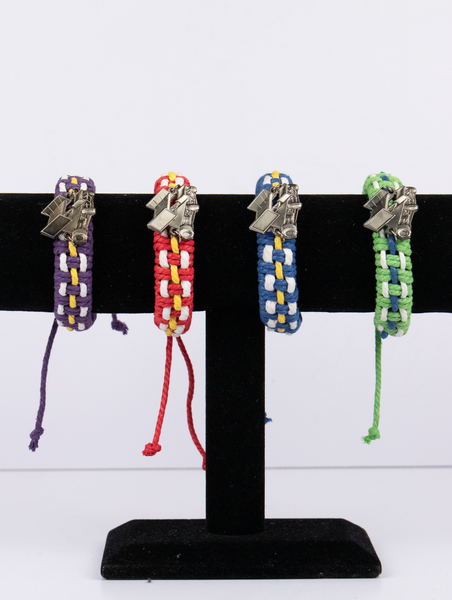 Speed Grid Woven Bracelet