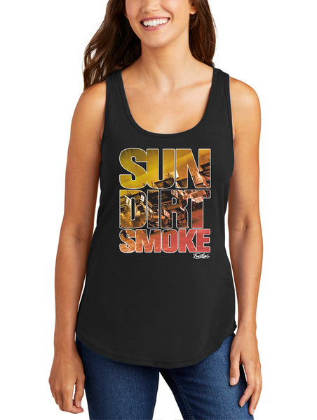 Sun Dirt Smoke Women's Tank Top