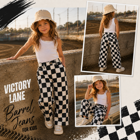 Kids Victory Lane Barrel Jeans