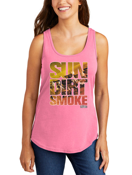 Sun Dirt Smoke Women's Tank Top