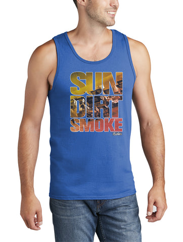 Sun Dirt Smoke Core Tank top
