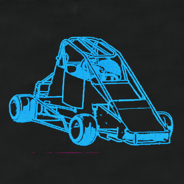 Dirt Track Life Embroidered Ladies Fleece Jacket: XS - 4XL - Choose your Car!