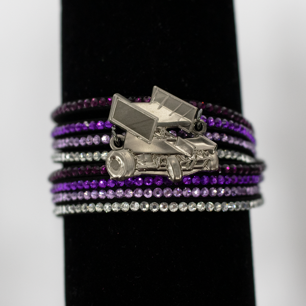 Blingy Wrap Bracelet with Sprint Charm