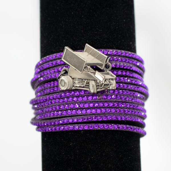 Blingy Wrap Bracelet with Sprint Charm
