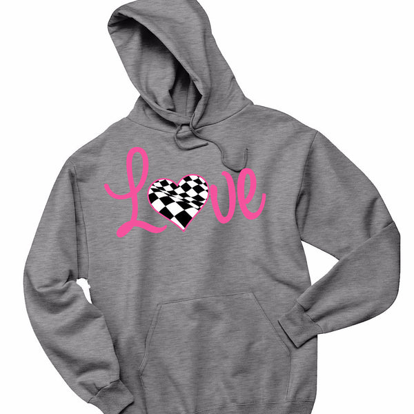 Love Checkered Heart