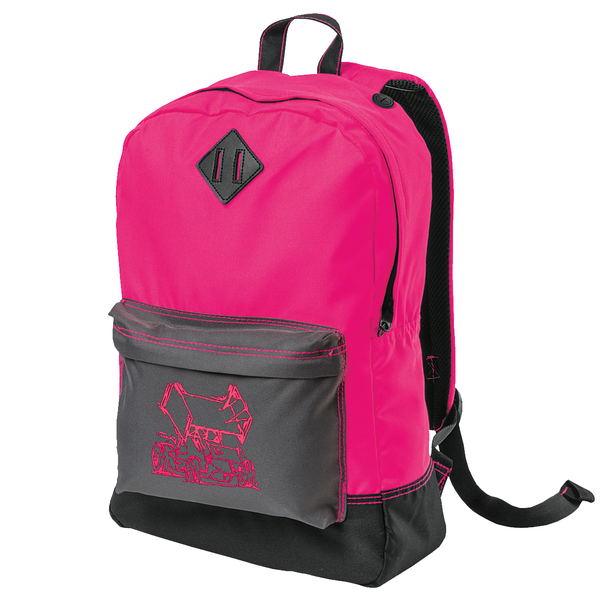 Ragged Car Embroidered Backpacks Series #2