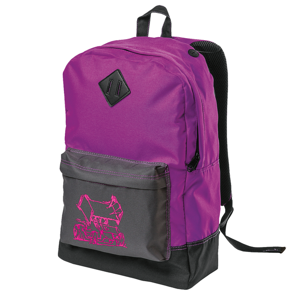 Ragged Car Embroidered Backpacks Series #2