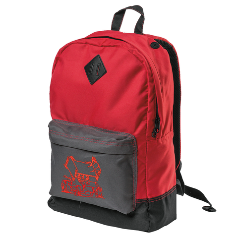 Ragged Car Embroidered Backpacks Series #2