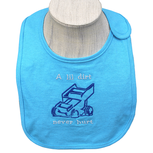 Little Dirt Never Hurt Bib Sprint Car