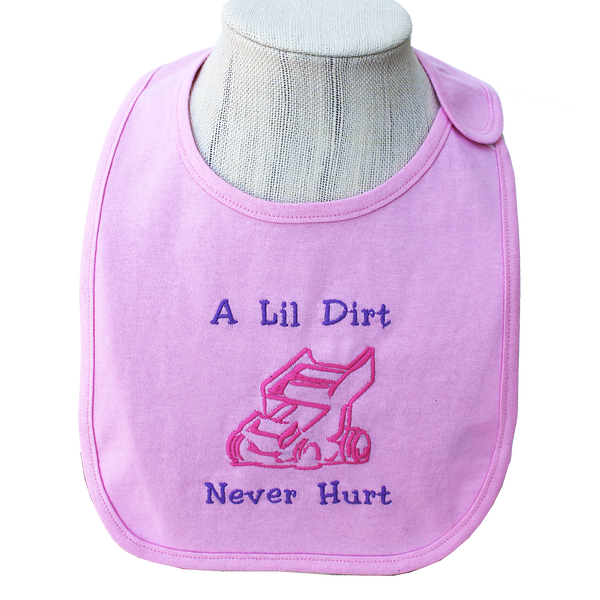 Little Dirt Never Hurt Bib Sprint Car