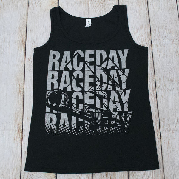 It's Raceday Sprint Car T's & Tanks in Gradient & Silver
