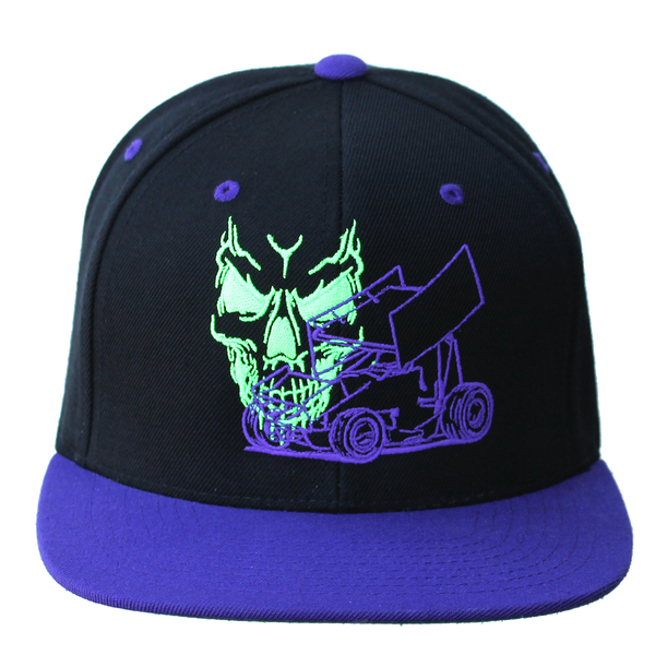 Flat bill snapback Sprint & Skull hats!