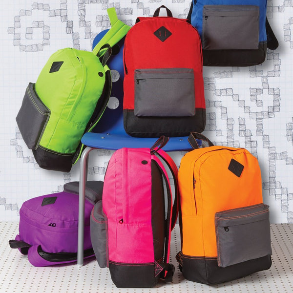 Ragged Car Embroidered Backpacks Series #2