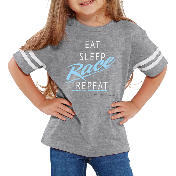 Eat, Sleep, Race, Repeat Toddler & Youth Tees