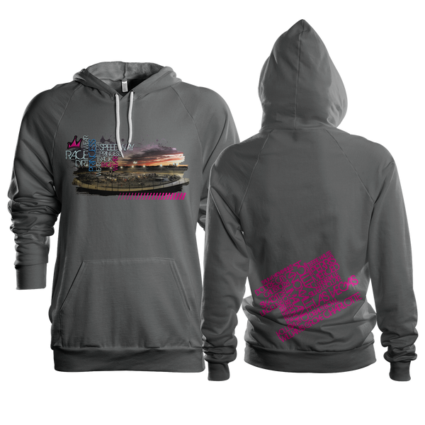 PRW Eldora Unisex Hoody: Black, Light Blue or Charcoal Gray