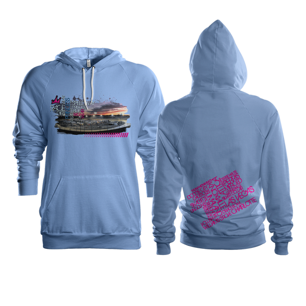 PRW Eldora Unisex Hoody: Black, Light Blue or Charcoal Gray