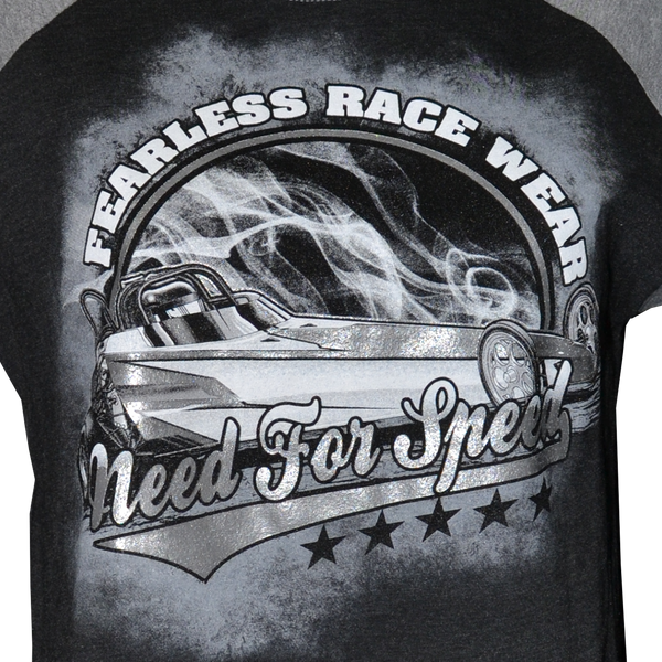 Fearless Race Wear Dragster T's-Metallic Print