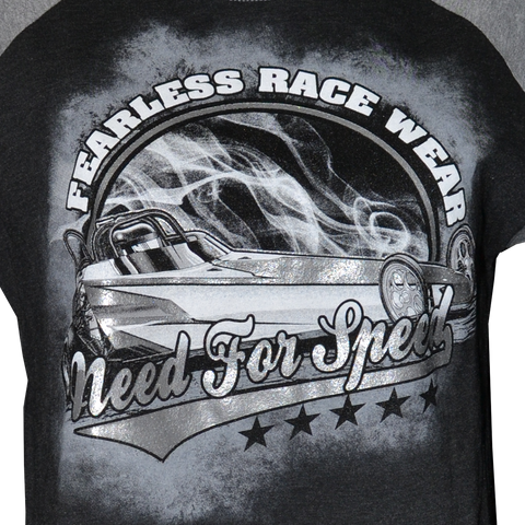 Fearless Race Wear Dragster T's-Metallic Print