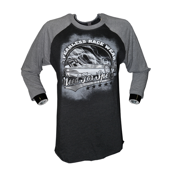 Fearless Race Wear Dragster T's-Metallic Print