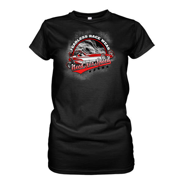 Fearless Race Wear Dragster T's- Red Print