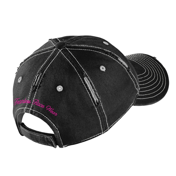 The Racetrack is my Happy Place™ Embroidered Hat