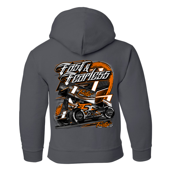 Fast & Fearless Sprint Youth - Orange Print