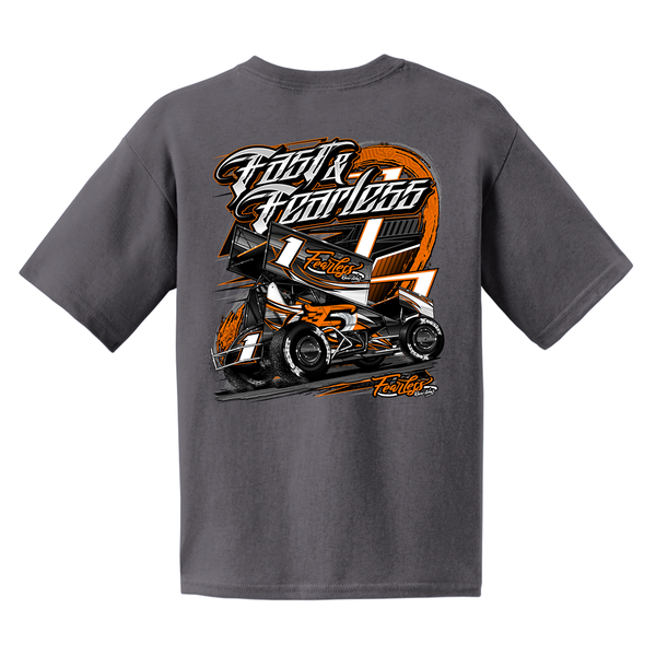 Fast & Fearless Sprint Youth - Orange Print