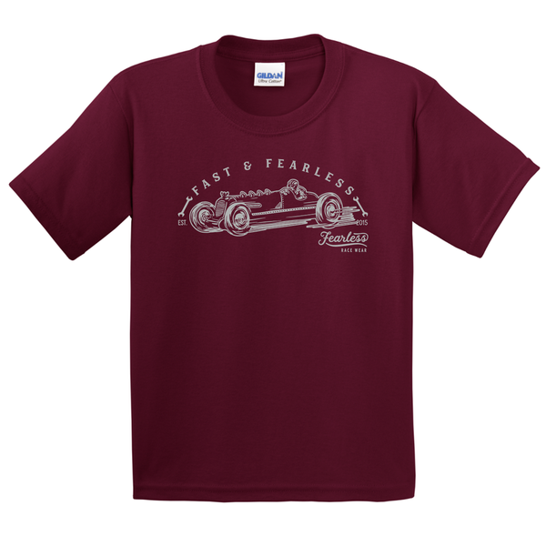 Fast & Fearless Vintage Sprint - Youth Tees