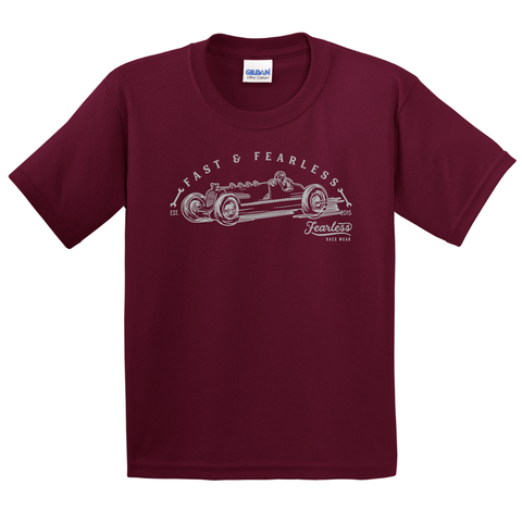 Fast & Fearless Vintage Sprint - Youth Tees