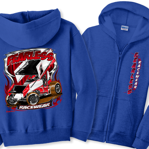 Fearless Kids Sprint Youth Hoody's, ZipUps & Sweatshirts