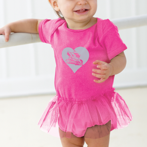 I Love Sprint Cars Infant Onesies with & w/o Tutu