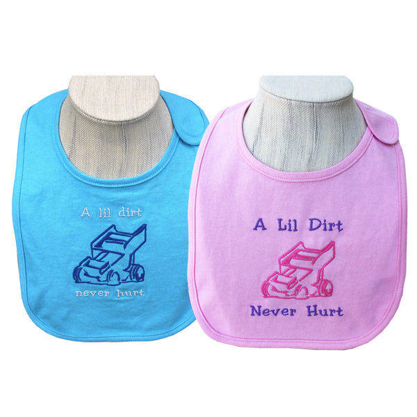 Little Dirt Never Hurt Bib Sprint Car