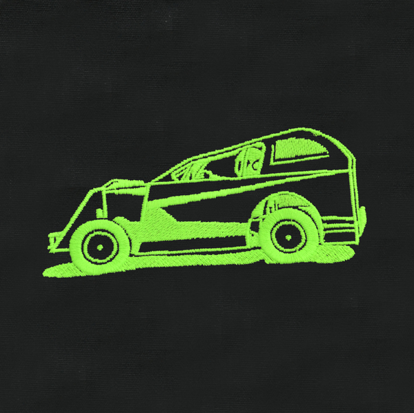 Car Only Embroidered Backpacks