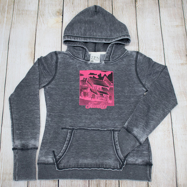 Monochrome Sprint Hoodys & Tee's - Pink Print