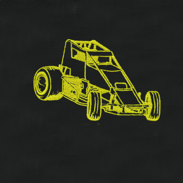 Dirt Track Life Embroidered Unisex Fleece Jacket: XS - 4XL - Choose your Car!