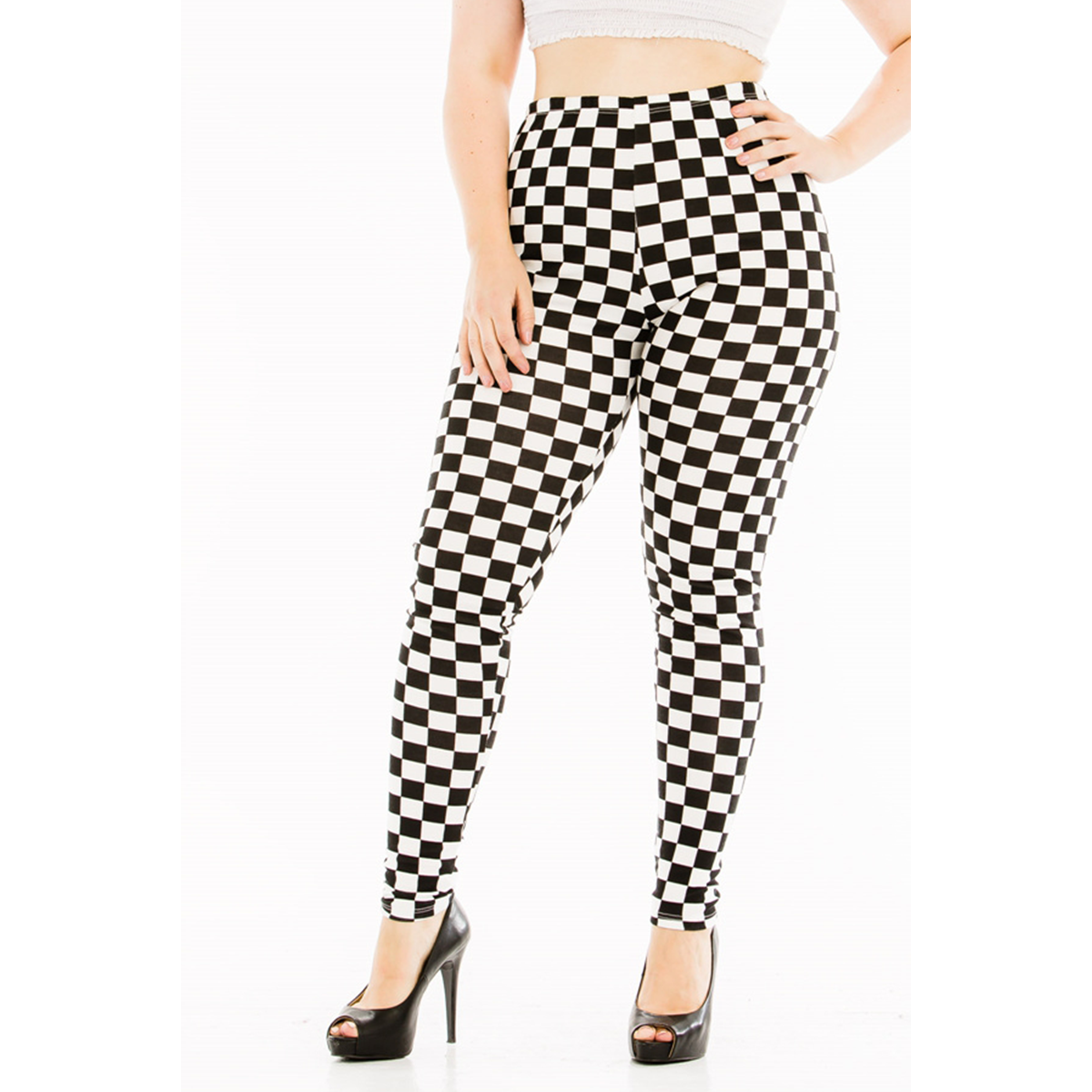 Checkerboard leggings 2025
