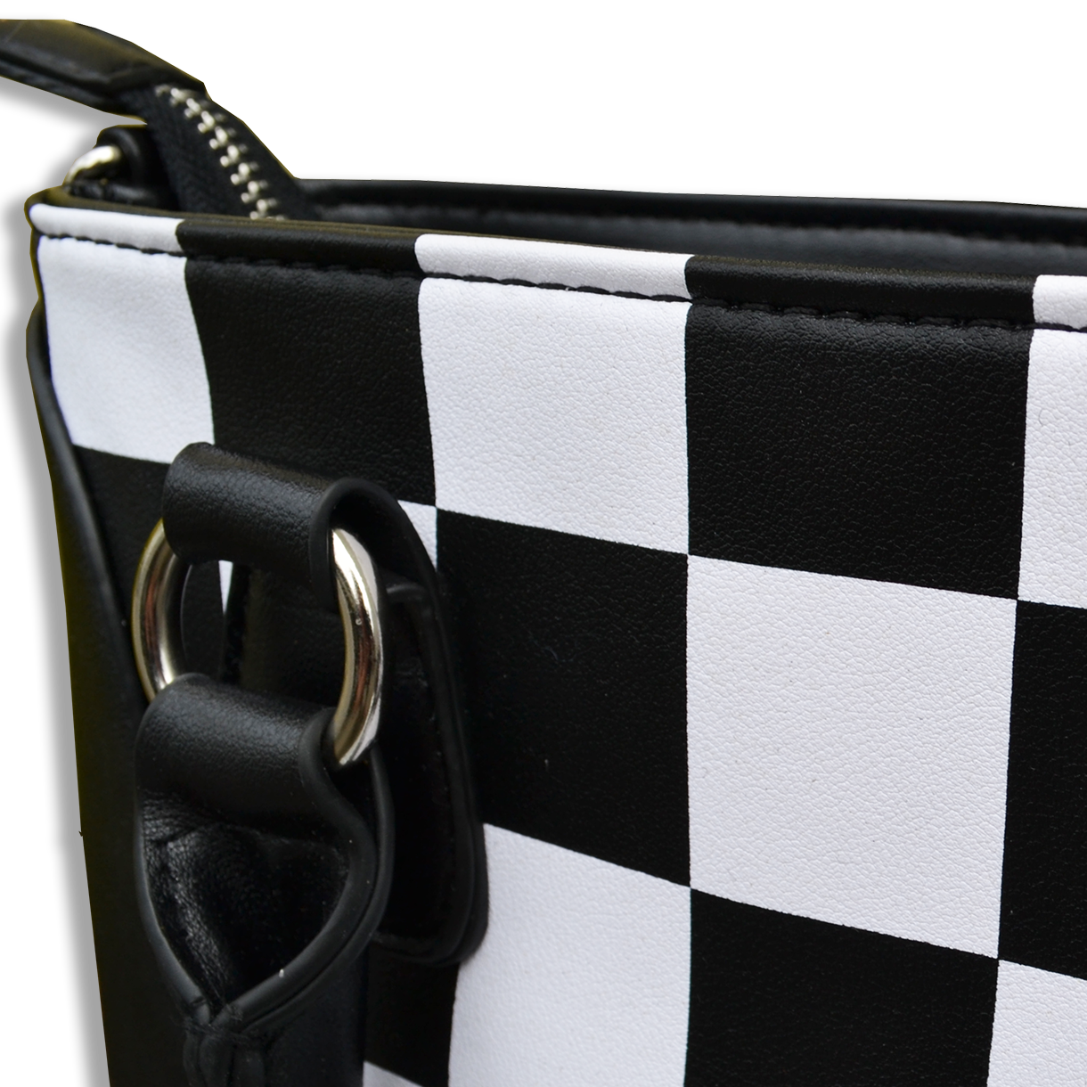 Checkered Handbag  Fearless Race Wear