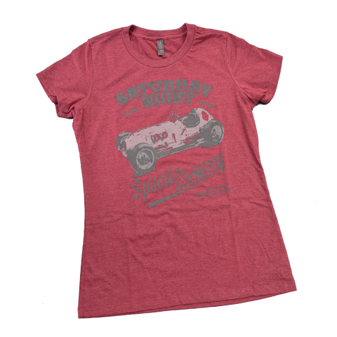 Vintage Saturday Night Speed Demon T's!! - Grey Print