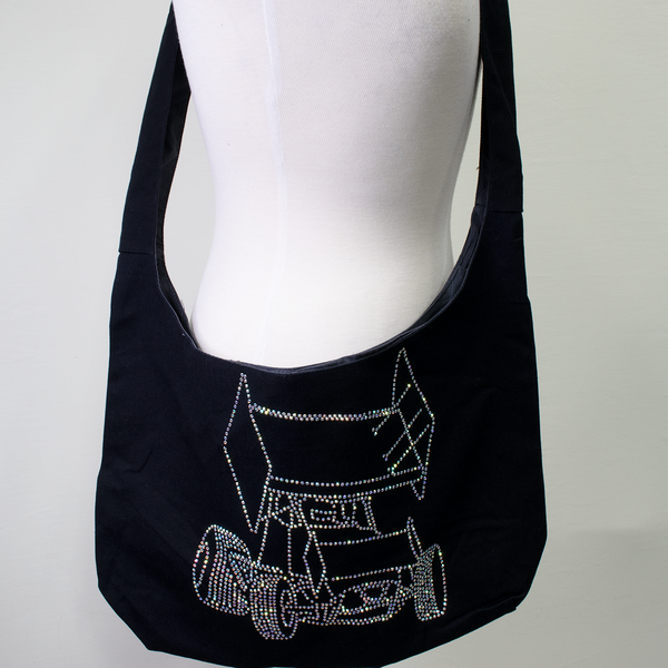 Sprint Car Rhinestone Sling Bags